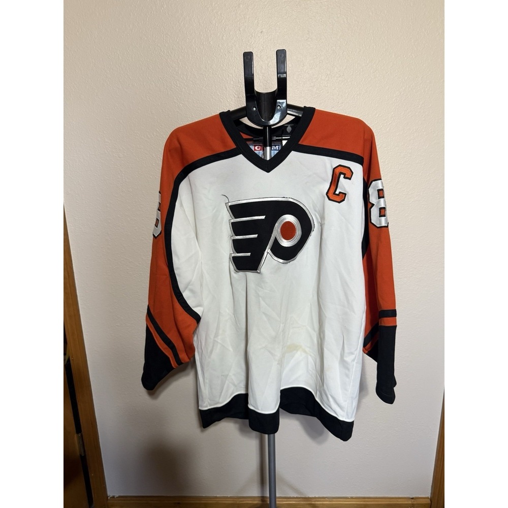 Vintage CCM Philadelphia Flyers Eric Lindros #88 NHL Hockey Jersey Adult Medium